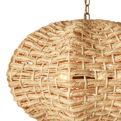 Eridian Abaca Rope Pendant/Chandelier - Our Boat House