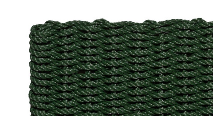 Rope Doormat - Evergreen Solid