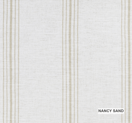 Fabric Swatch: Nancy Sand - Harborside Collection - Our Boat House