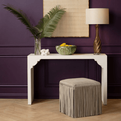 Felicity White Console Table - Two Sizes - Our Boat House
