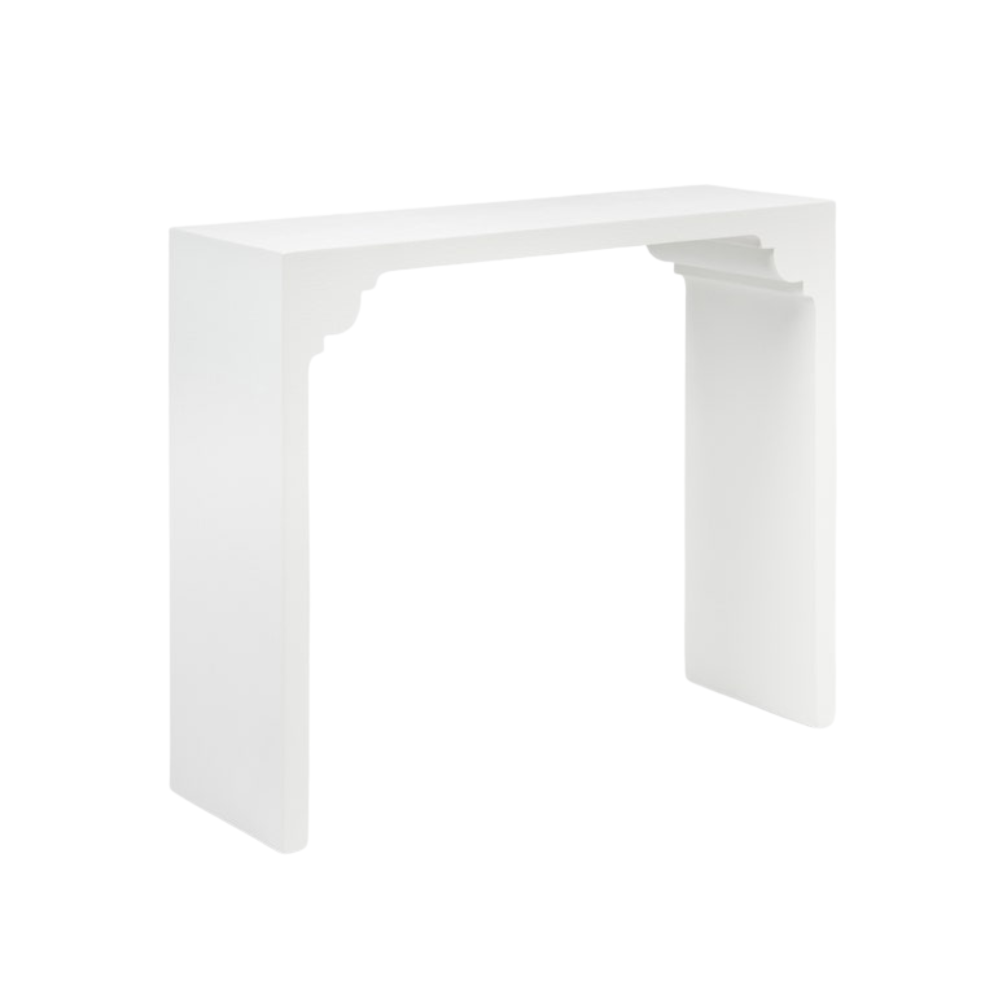 Felicity White Console Table - Two Sizes - Our Boat House