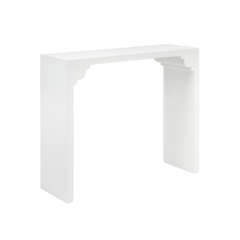 Felicity White Console Table - Two Sizes - Our Boat House