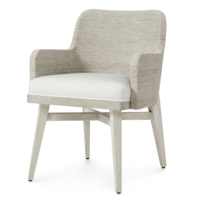 Felix Whitwash Arm Chair - Our Boat House