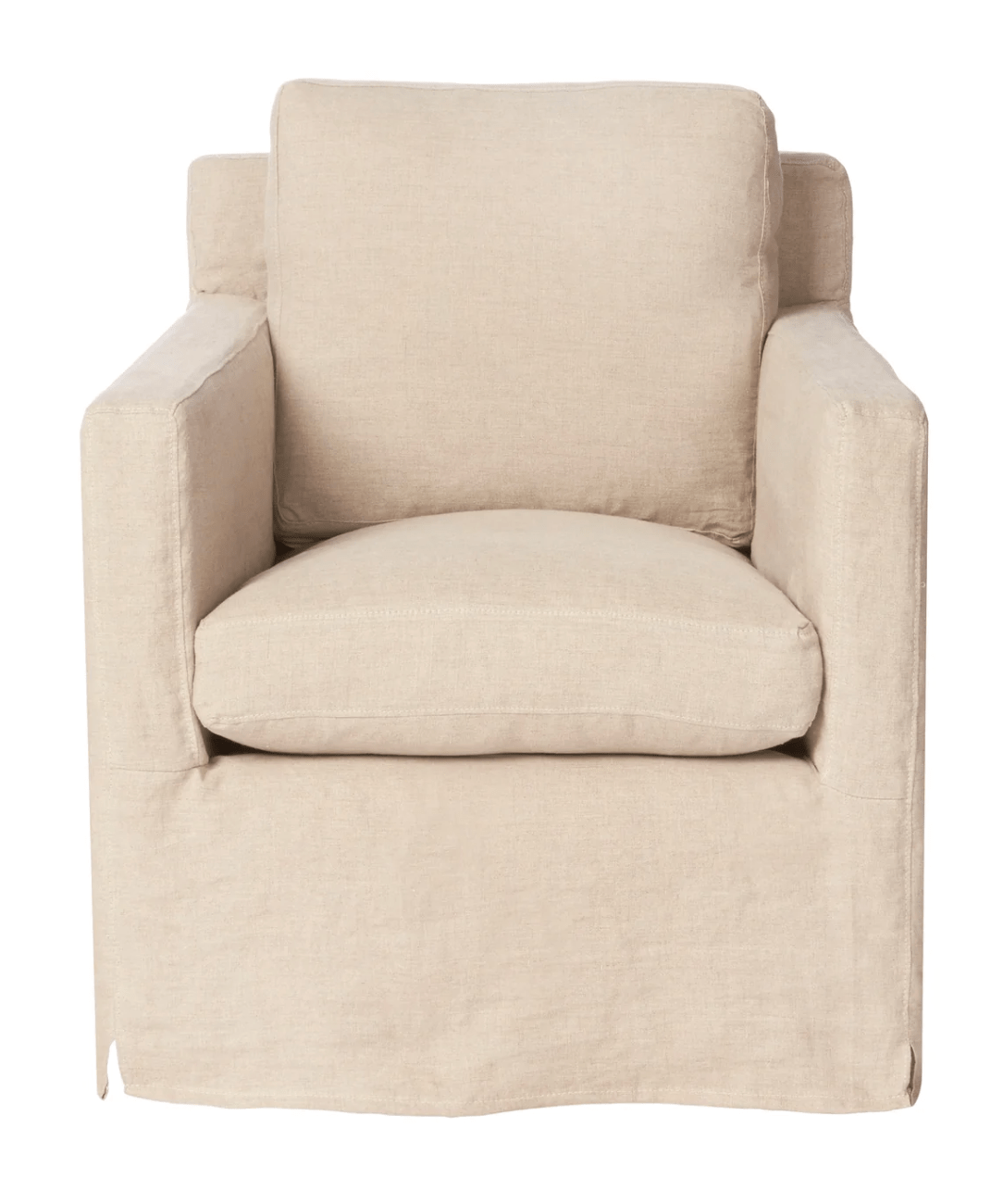 Fiji Slipcovered Slipcovered Petite Chair - Our Boat House