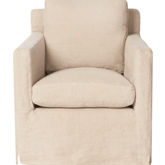 Fiji Slipcovered Slipcovered Petite Chair - Our Boat House