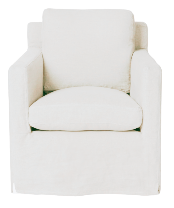 Fiji Slipcovered Slipcovered Petite Chair - Our Boat House