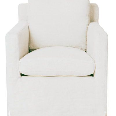 Fiji Slipcovered Slipcovered Petite Chair - Our Boat House