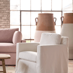 Fiji Slipcovered Slipcovered Petite Chair - Our Boat House