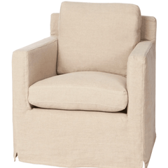Fiji Slipcovered Slipcovered Petite Chair - Our Boat House