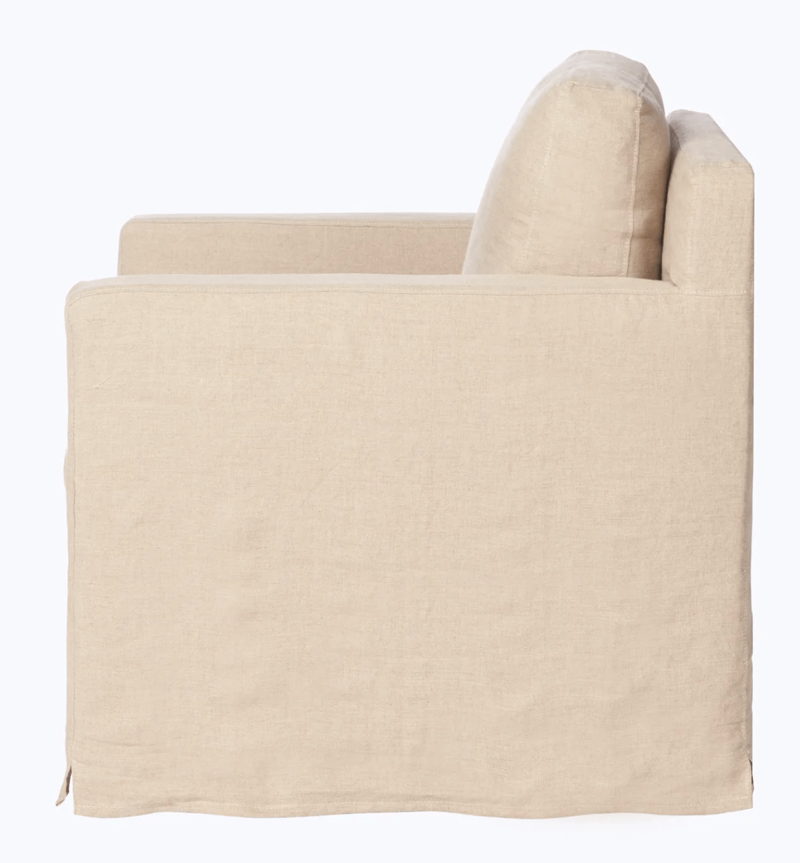 Fiji Slipcovered Slipcovered Petite Chair - Our Boat House