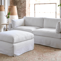 Fiji Slipcovered Sofa - Our Boat House