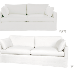 Fiji Slipcovered Sofa - Our Boat House