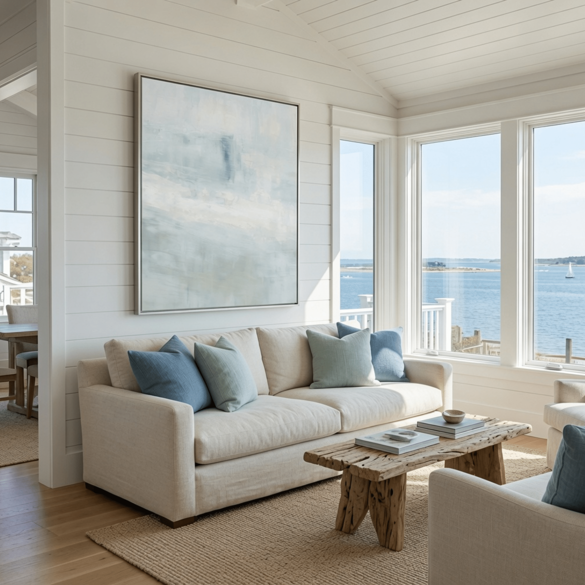 Filtered No. 1 - Reproduction Canvas - Our Boat House