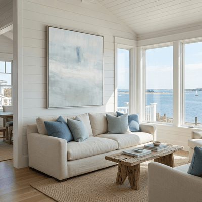 Filtered No. 1 - Reproduction Canvas - Our Boat House
