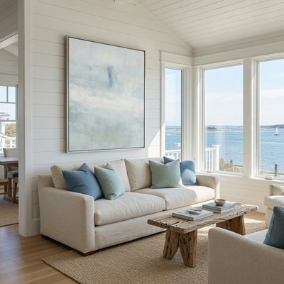 Filtered No. 1 - Reproduction Canvas - Our Boat House