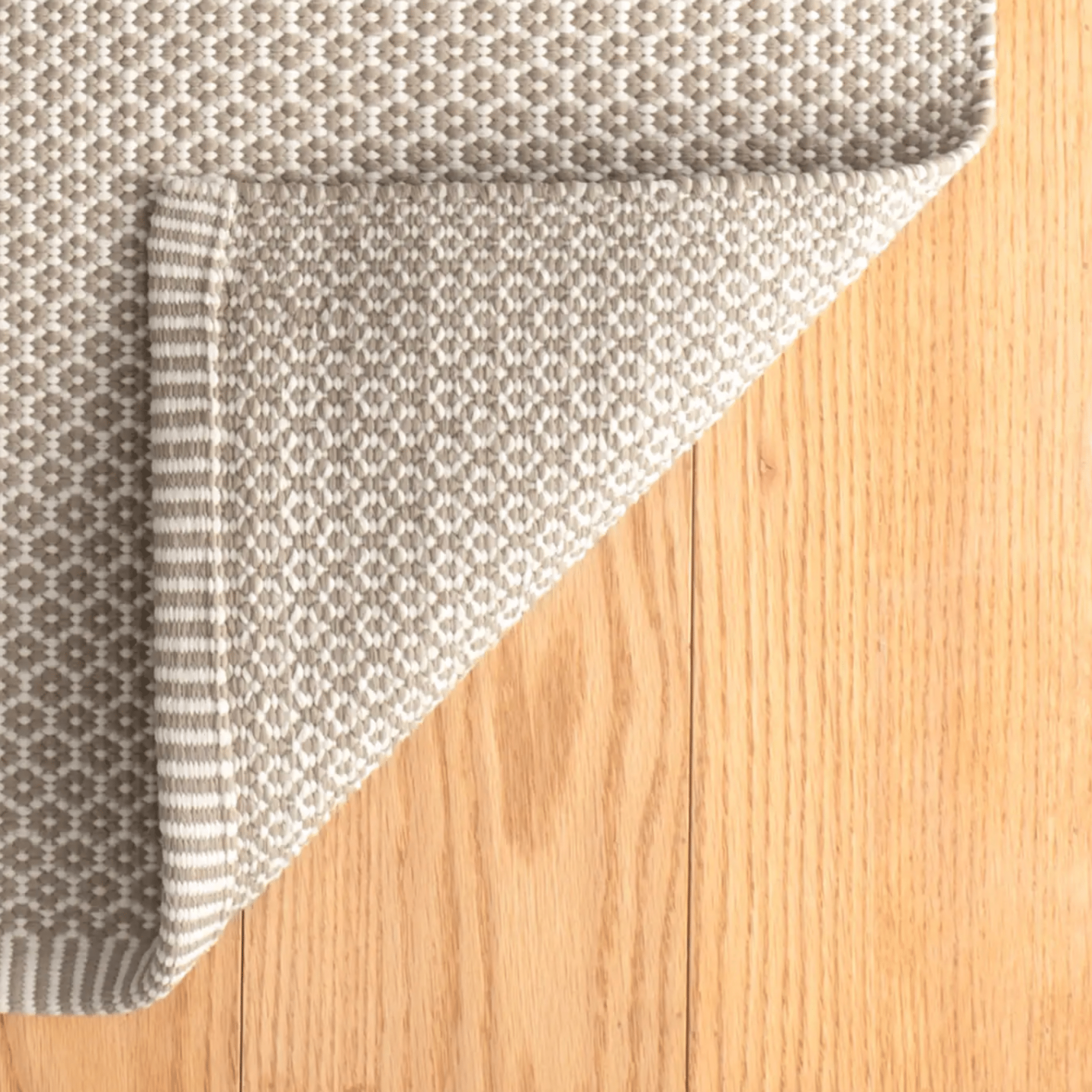 Finn Handwoven Indoor/Outdoor Rug - Khaki - Our Boat House