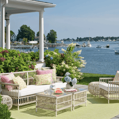 Finn Handwoven Indoor/Outdoor Rug - Sprout - Our Boat House