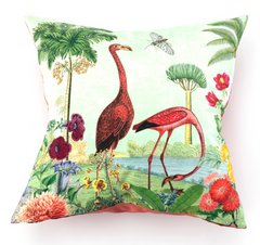 Key West Flamingo Pillow