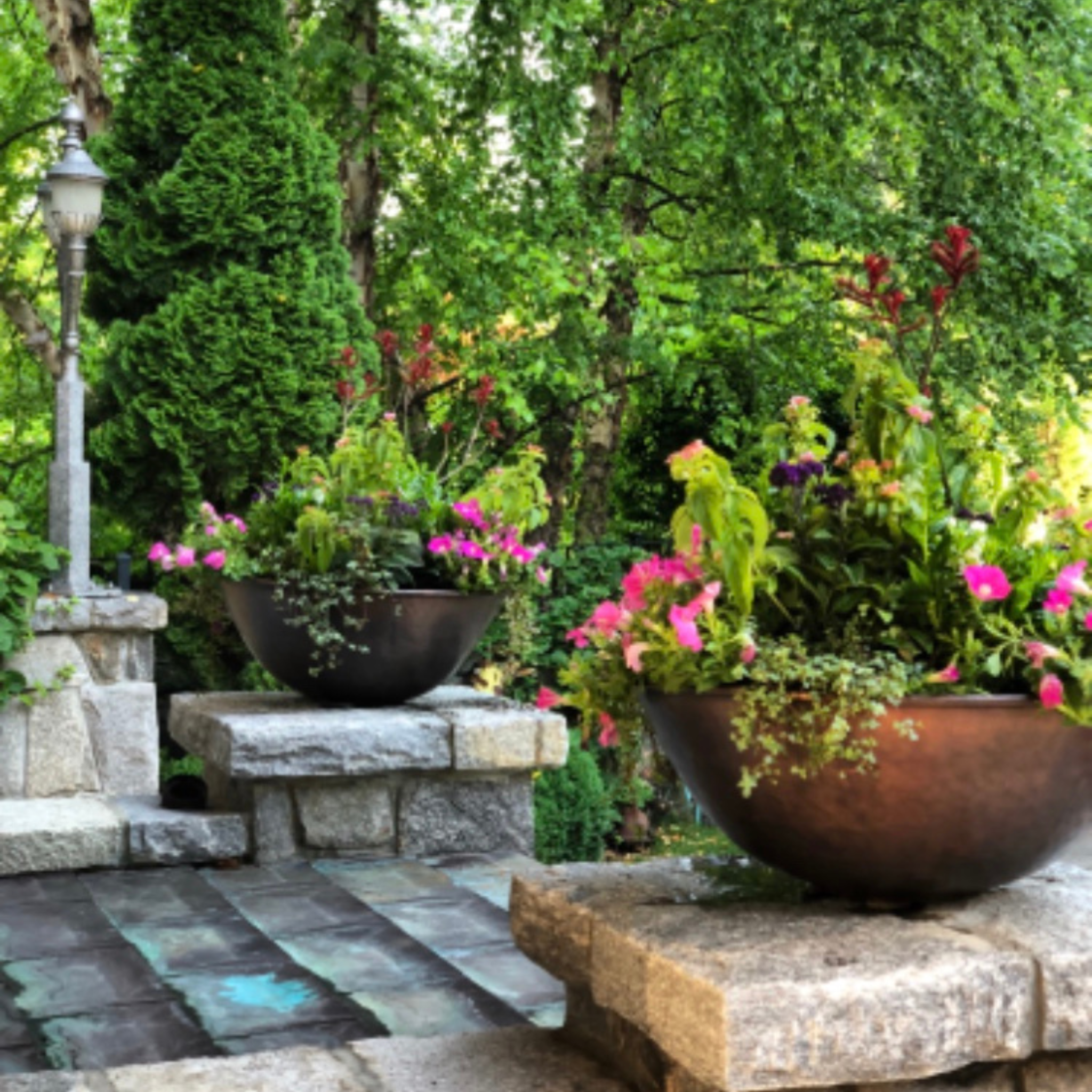 Florence Copper Planter Bowl - Our Boat House