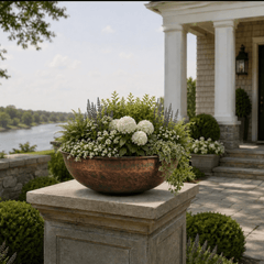 Florence Copper Planter Bowl - Our Boat House