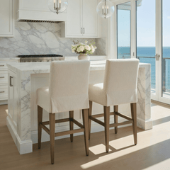 Freeport Slipcovered Counter Stool - Our Boat House
