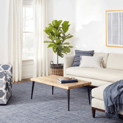 Fusion Handwoven Indoor/Outdoor Rug - Blue - Our Boat House