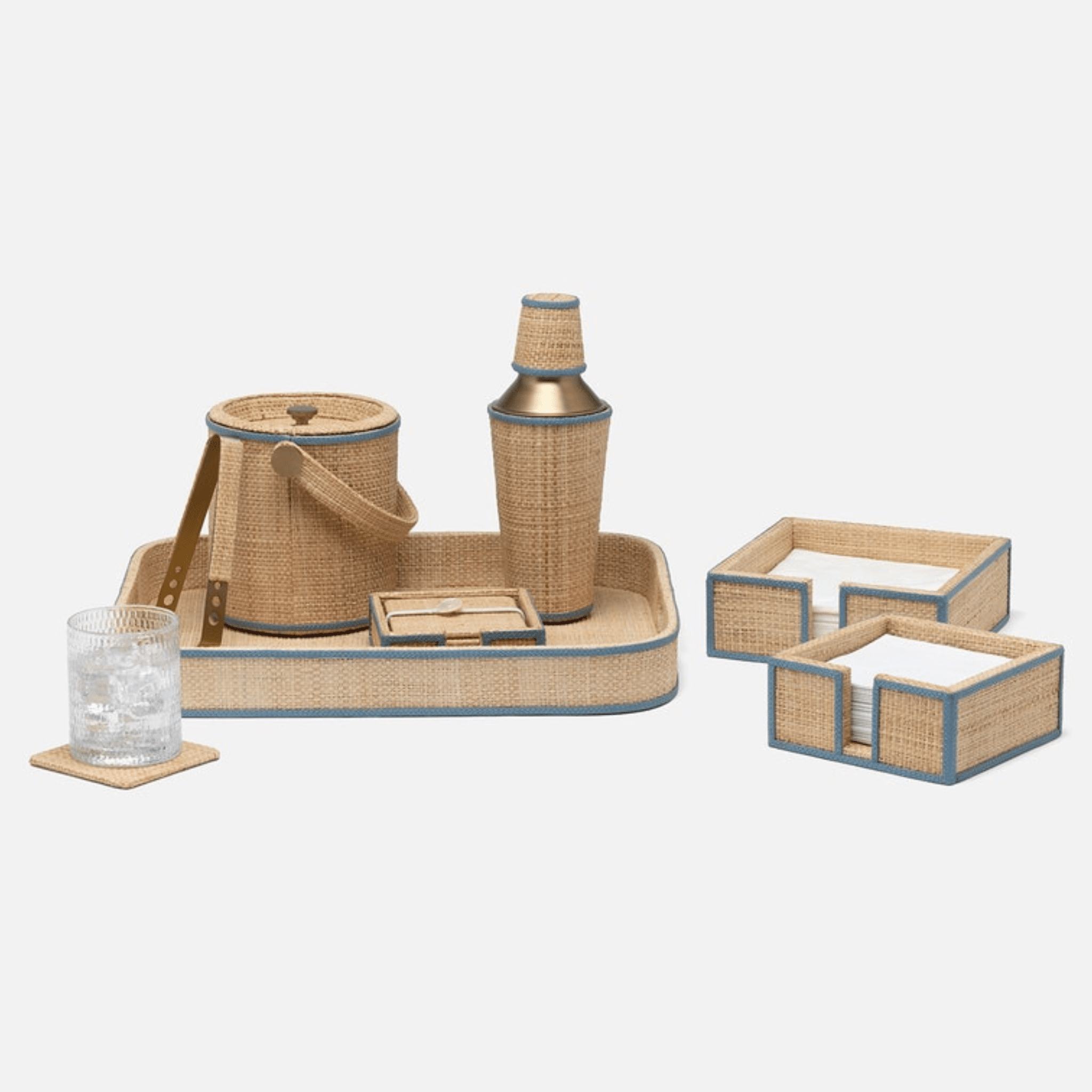 Gable Natural & Country Blue Bar Collection - Our Boat House