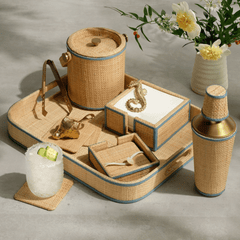 Gable Natural & Country Blue Bar Collection - Our Boat House