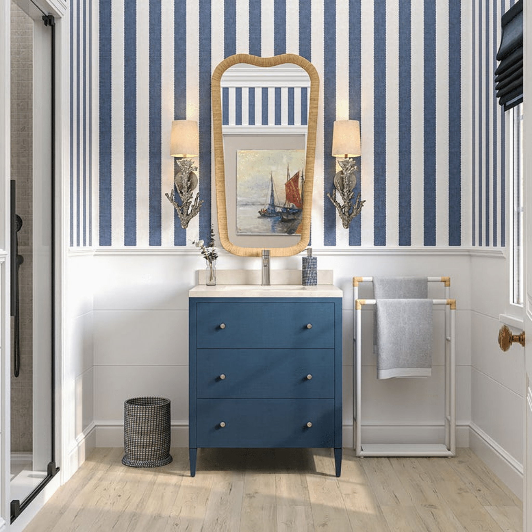 Gale Sconce - Two Finishes - Our Boat House