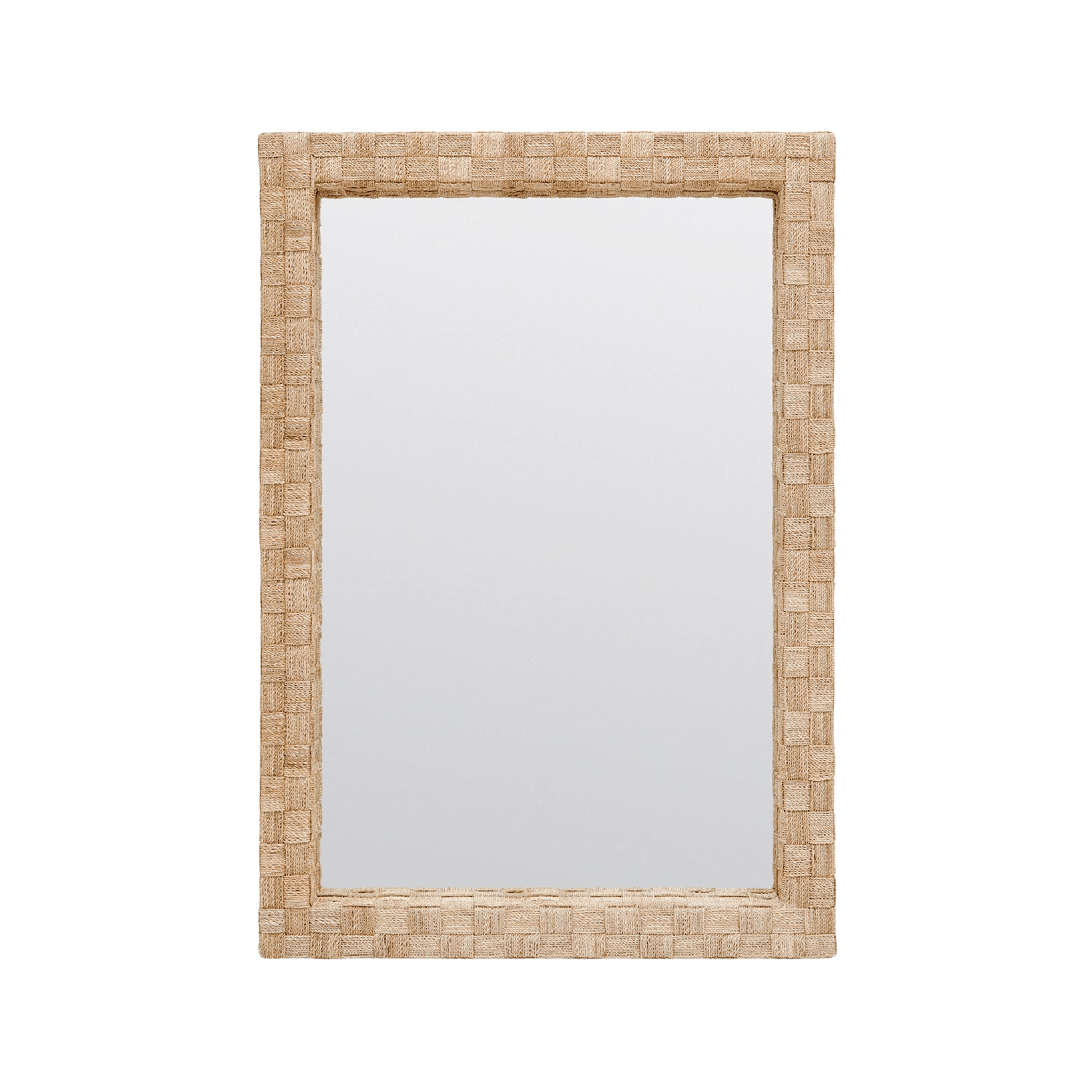 Geneva Woven Abaca Mirror - Four Sizes - Our Boat House