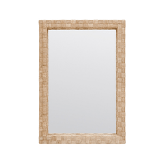 Geneva Woven Abaca Mirror - Four Sizes - Our Boat House