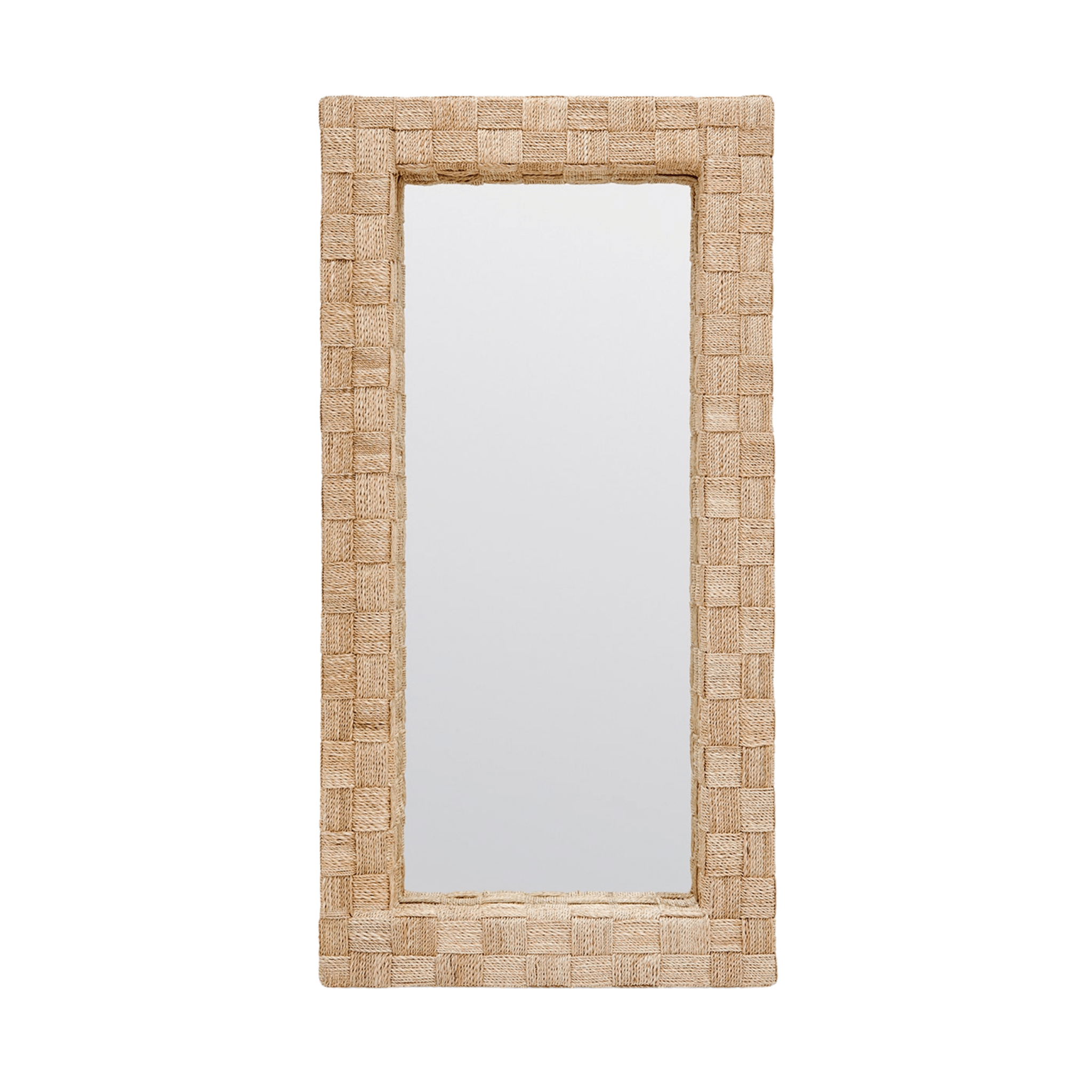 Geneva Woven Abaca Mirror - Four Sizes - Our Boat House