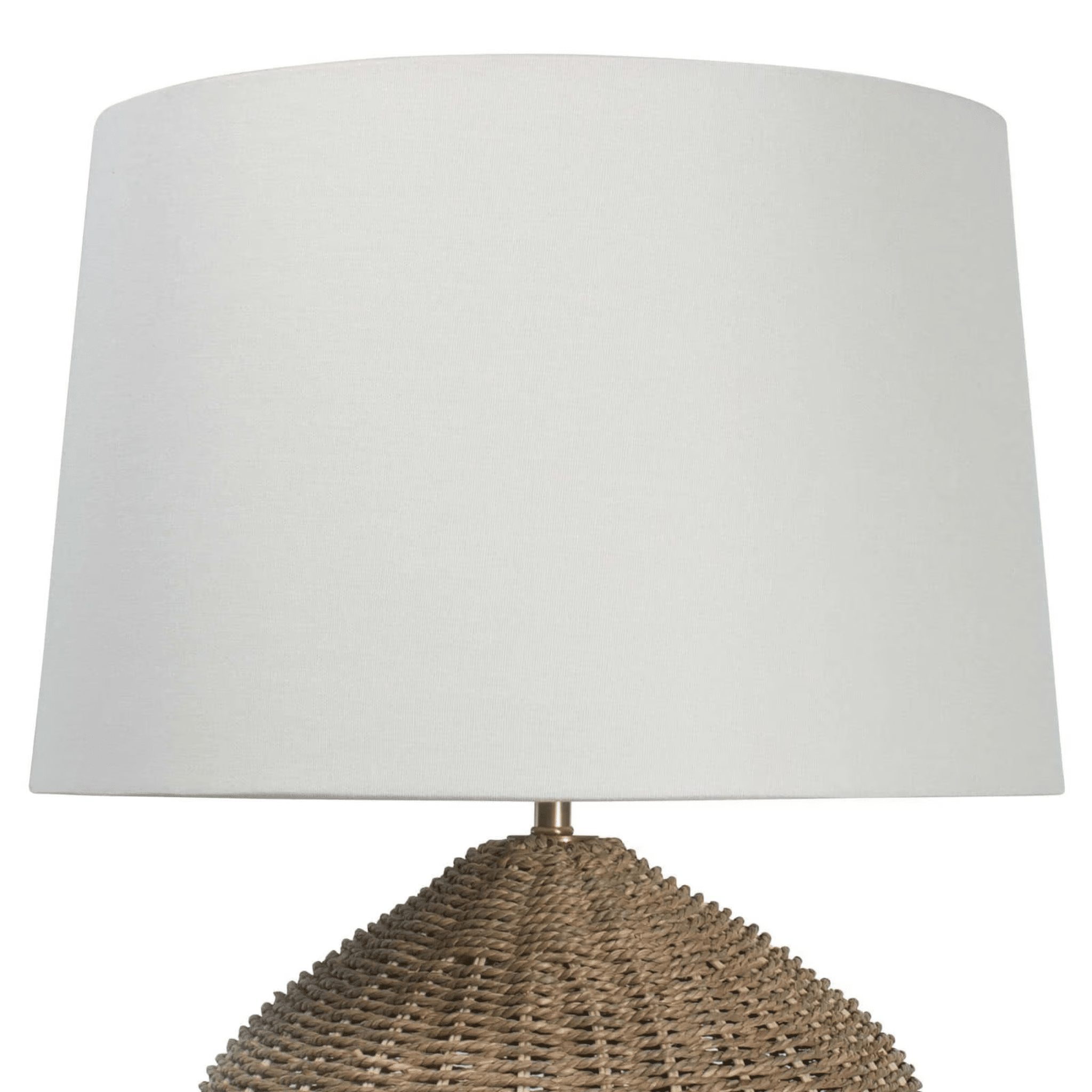 Georgian Table Lamp - Natural - Our Boat House