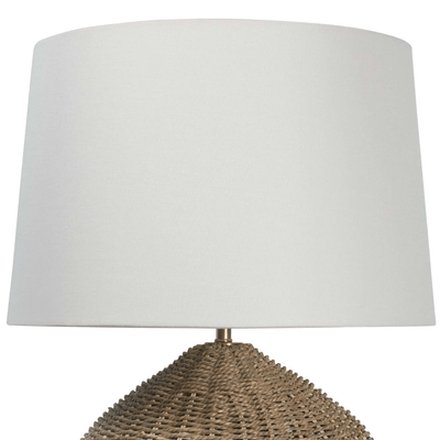 Georgian Table Lamp - Natural - Our Boat House