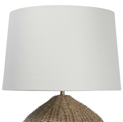 Georgian Table Lamp - Natural - Our Boat House