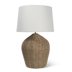 Georgian Table Lamp - Natural - Our Boat House