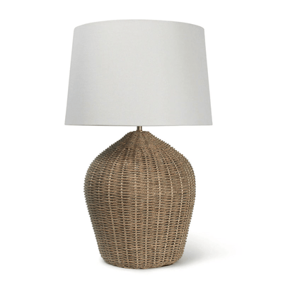 Georgian Table Lamp - Natural - Our Boat House
