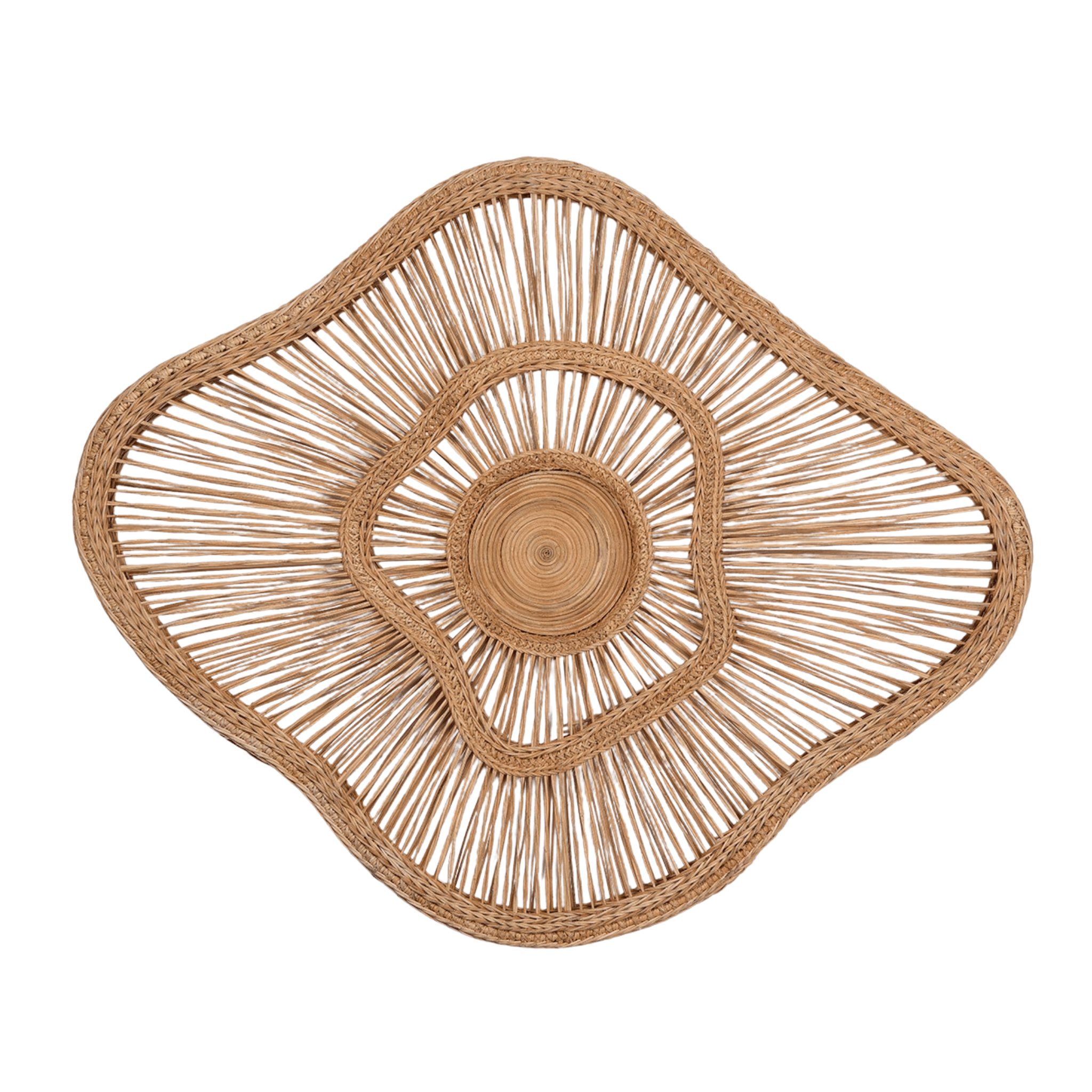 Gianna Rattan Wall Art - Two Sizes - Our Boat House