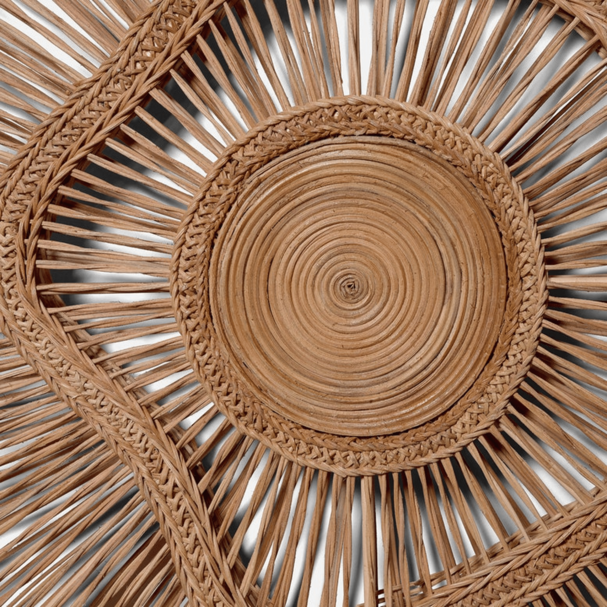 Gianna Rattan Wall Art - Two Sizes - Our Boat House