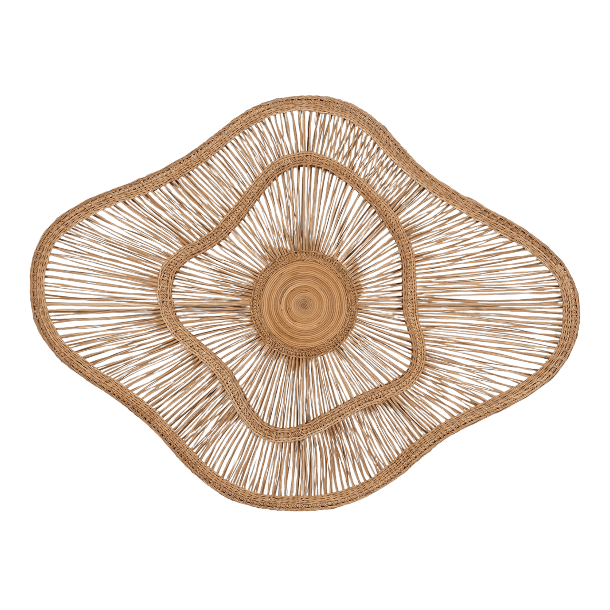 Gianna Rattan Wall Art - Two Sizes - Our Boat House