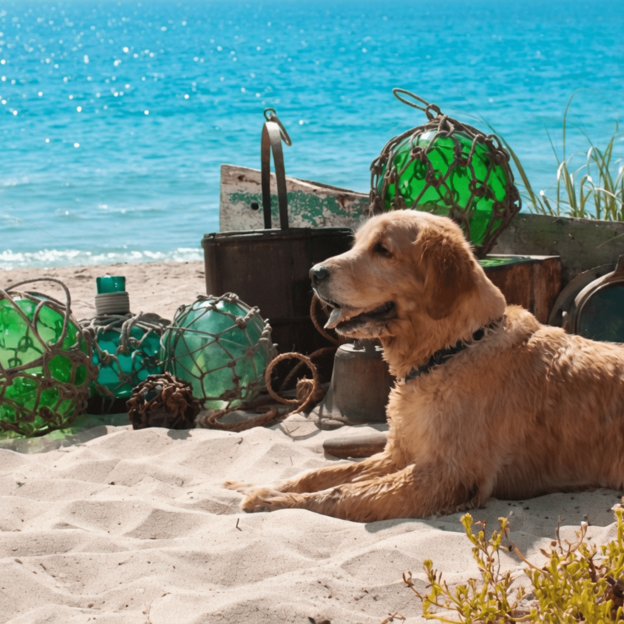 Glass Floats - Authentic Seaglass Floats - Our Boat House