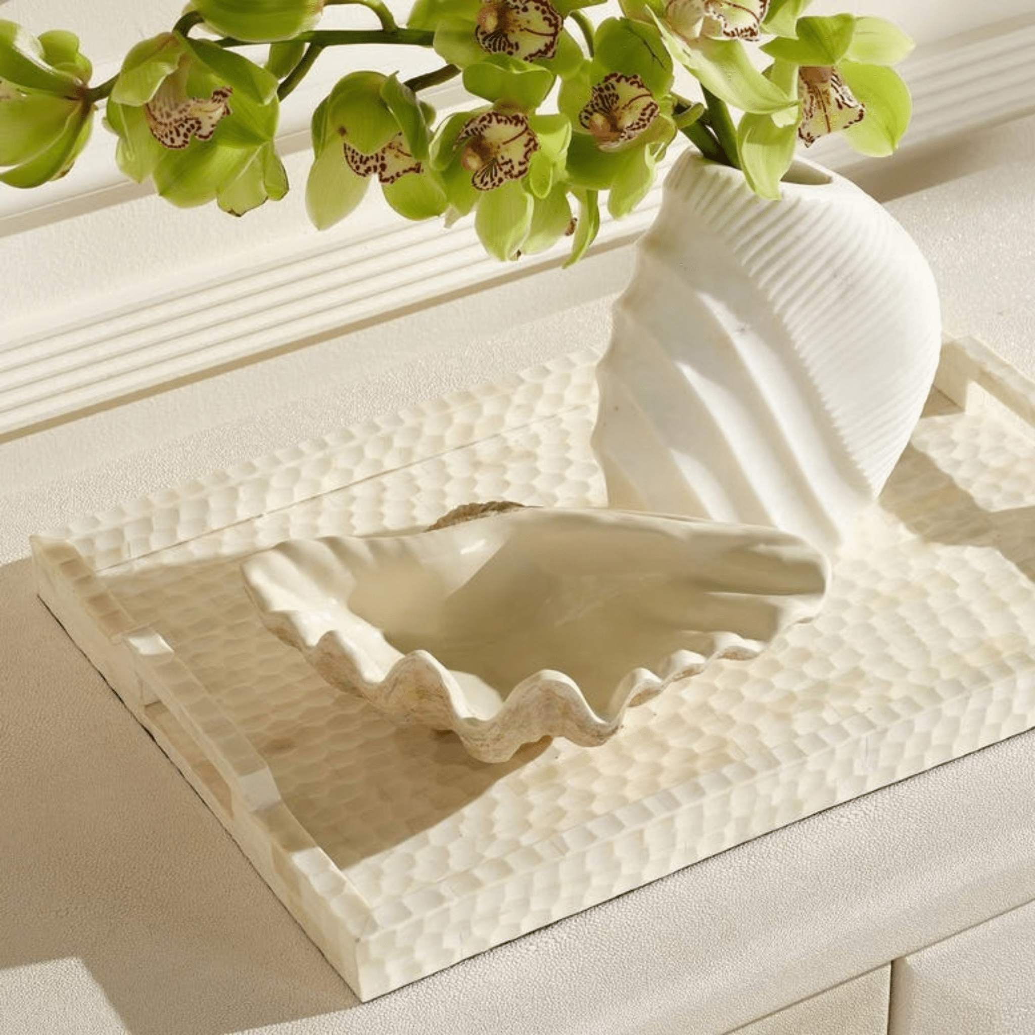 Grace Bay Tray Set - coastal inspired home furnishing