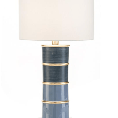 Gradient Sapphire Table Lamp - Our Boat House