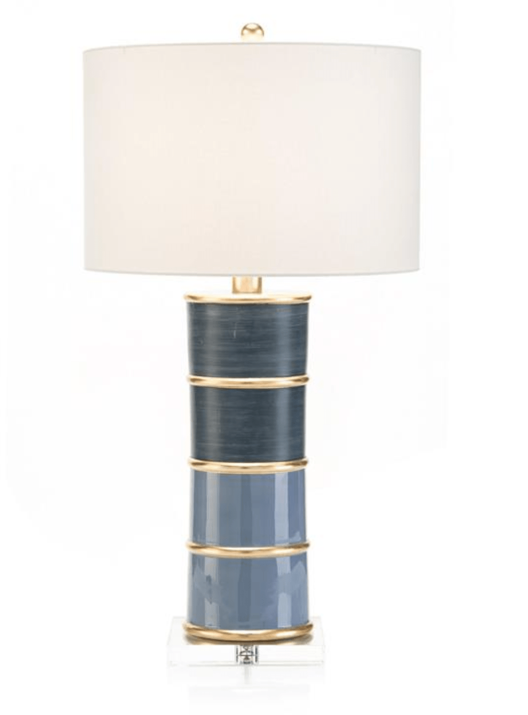 Gradient Sapphire Table Lamp - Our Boat House