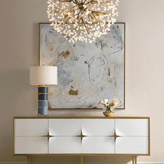 Gradient Sapphire Table Lamp - Our Boat House