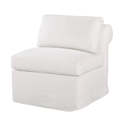 Grand Cayman Slipcovered Chair - Our Boat House