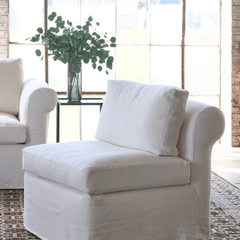 Grand Cayman Slipcovered Chair - Our Boat House