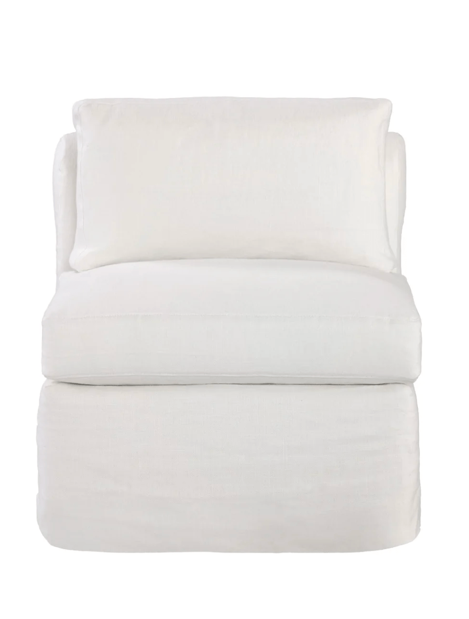 Grand Cayman Slipcovered Chair - Our Boat House