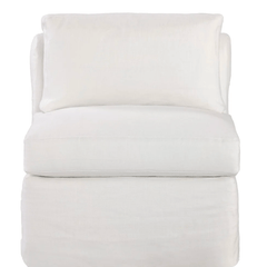 Grand Cayman Slipcovered Chair - Our Boat House