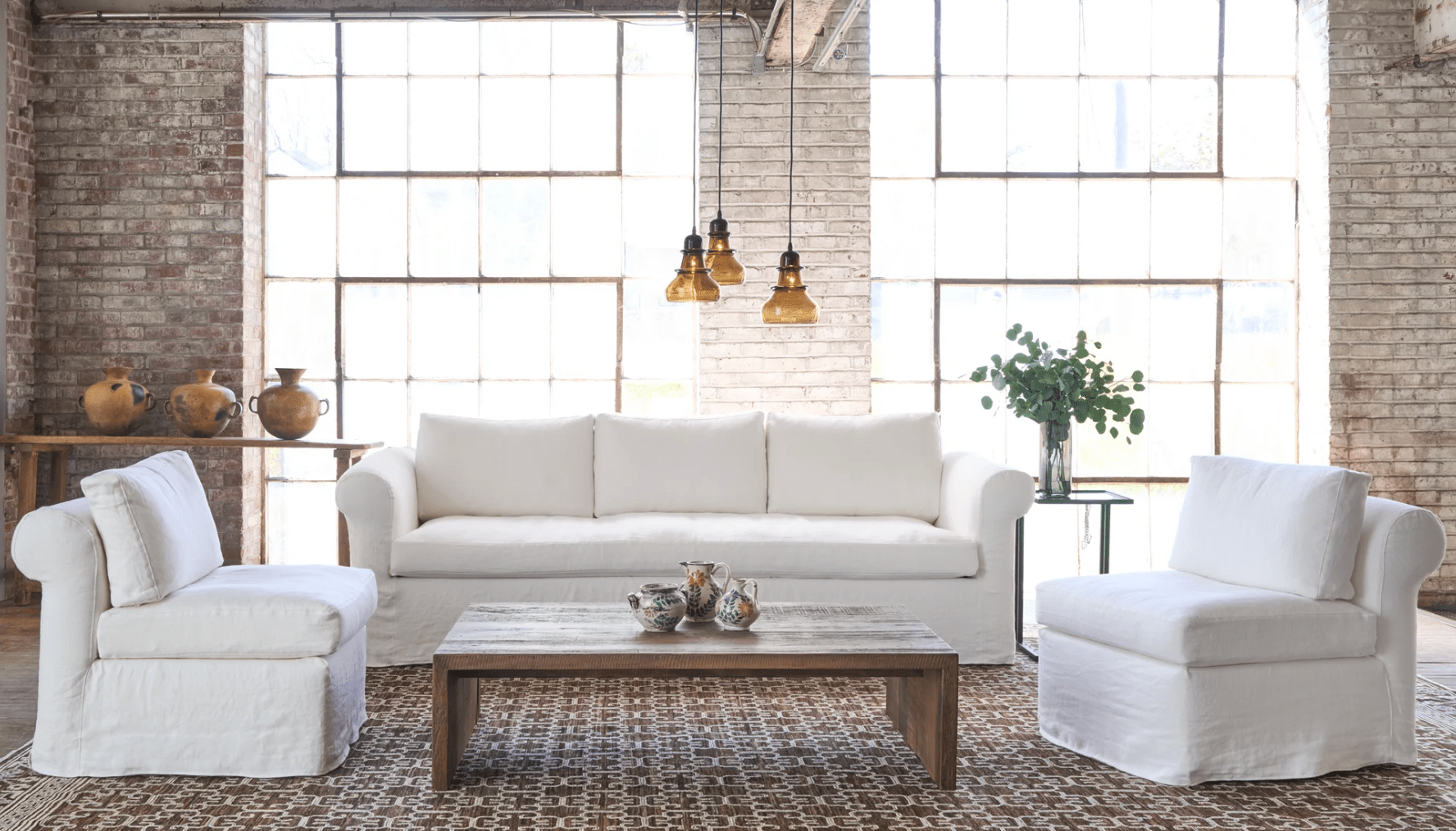 Grand Cayman Slipcovered Chair - Our Boat House